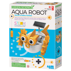 Hybrid Solar and Motorized Water Robot Kit - 3