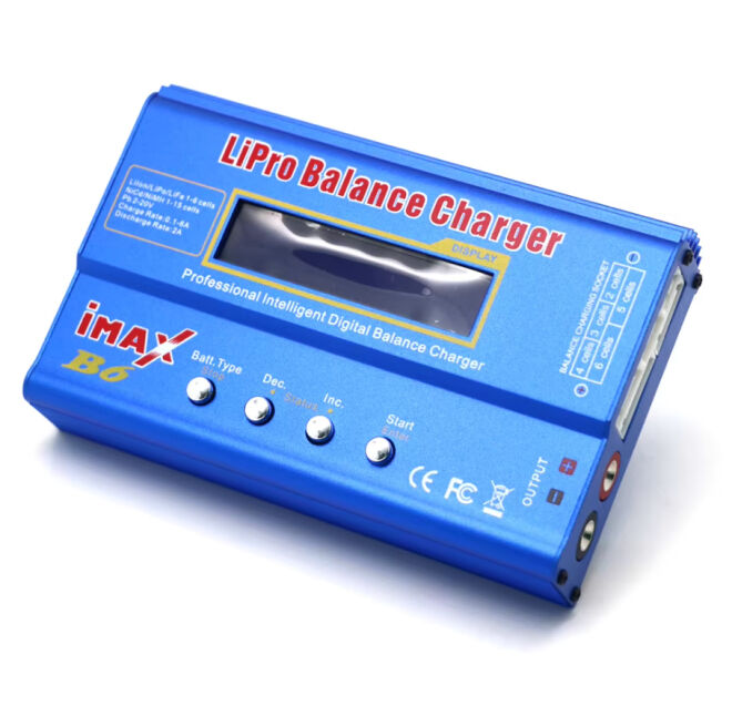 iMAX B6 80W LiPo Balance Charger (Without Adapter) - 1