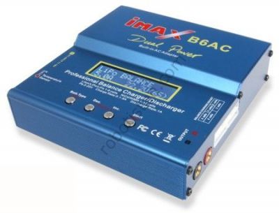 iMAX B6AC Professionel Li-Po with Adaptor, Ni-Mh Charger- Balancer (50W) - 3