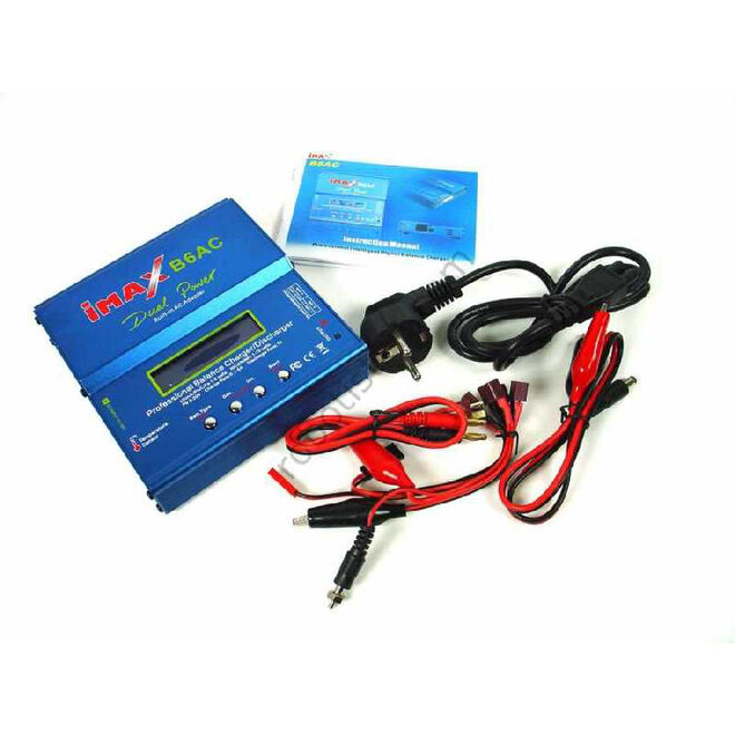 iMAX B6AC Professionel Li-Po with Adaptor, Ni-Mh Charger- Balancer (50W) - 1