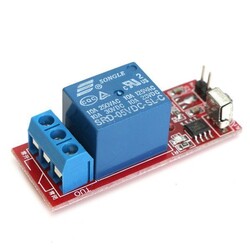 1 Kanal IR Kumandalı Röle Kartı - 5V (On/Off) - 3