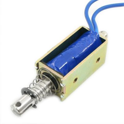 İtme-Çekme Solenoidi - 10 mm Stroke - 1