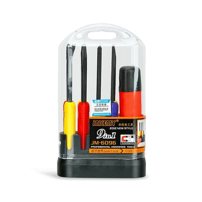 Jakemy JM-6096 Bit Set - 9 Pieces - 1