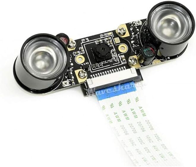 IMX219-77IR Kamera - 77° FOV Kızılötesi - NVIDIA Jetson ve Raspberry Pi Uyumlu - 2