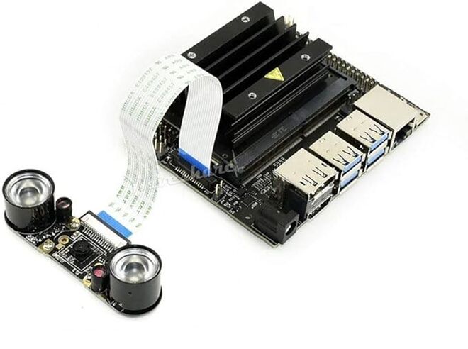 IMX219-77IR Kamera - 77° FOV Kızılötesi - NVIDIA Jetson ve Raspberry Pi Uyumlu - 3