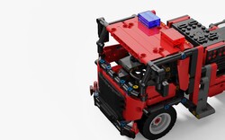 Jimu GO Fire Blazer - Uzaktan Kontrol Edilebilir ve Kodlanabilir İtfaye Aracı - 2