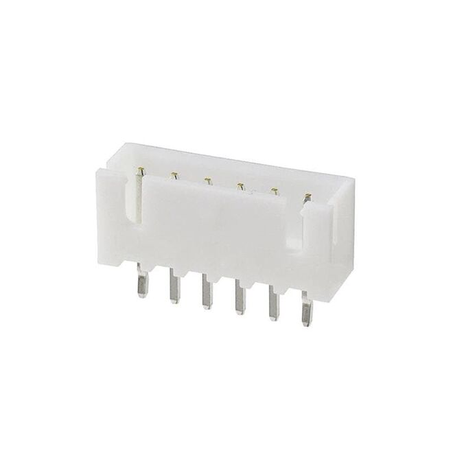 JST-XH 2.54mm Socket 6 Pin Straight Tunic Connector - 1