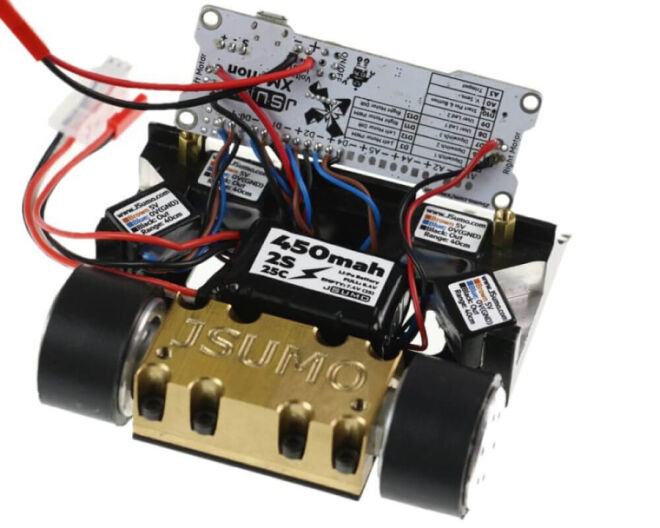 JSumo 7.4V 450mAh Lipo Batarya 25C - 2S Lipo Pil - 3