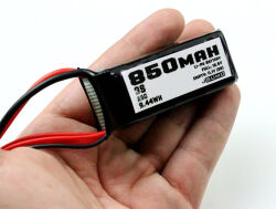 JSumo 11.1V 850mAh Lipo Batarya 25C - 3S Lipo Pil - 3