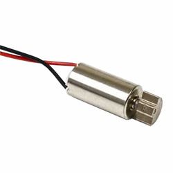 6 mm x 14 mm Mini Kablolu Titreşim Motoru 