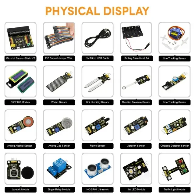 Keyestudio 37 in 1 Arduino Başlangıç Kiti - 3