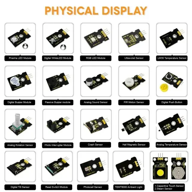 Keyestudio 37 in 1 Arduino Başlangıç Kiti - 4