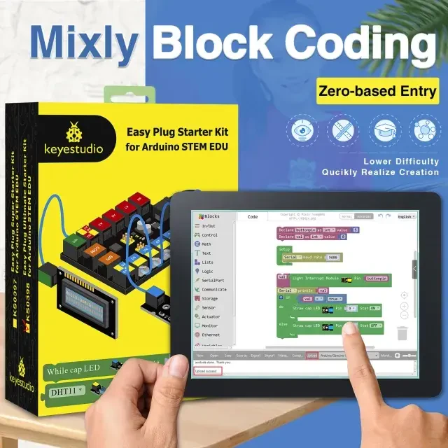 Keyestudio RJ11 Socket Sensor Set - 4