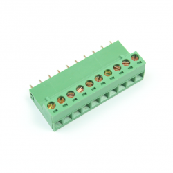 KF2EDGR-5.08-10P - 180 Degree Interlaced Vertical Screw Terminal - 2