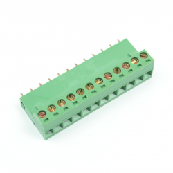 KF2EDGR-5.08-12P - 180 Degree Interlaced Vertical Screw Terminal - 2