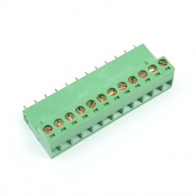 KF2EDGR-5.08-12P - 180 Degree Interlaced Vertical Screw Terminal - 2