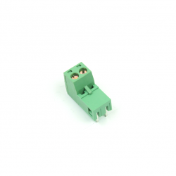KF2EDGR-5.08-2P - 90 Degree Interlaced Vertical Screw Terminal 