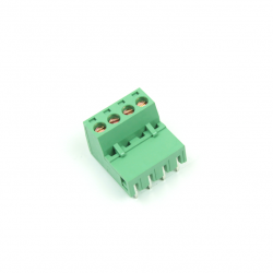 KF2EDGR-5.08-4P - 90 Degree Interlaced Vertical Screw Terminal 