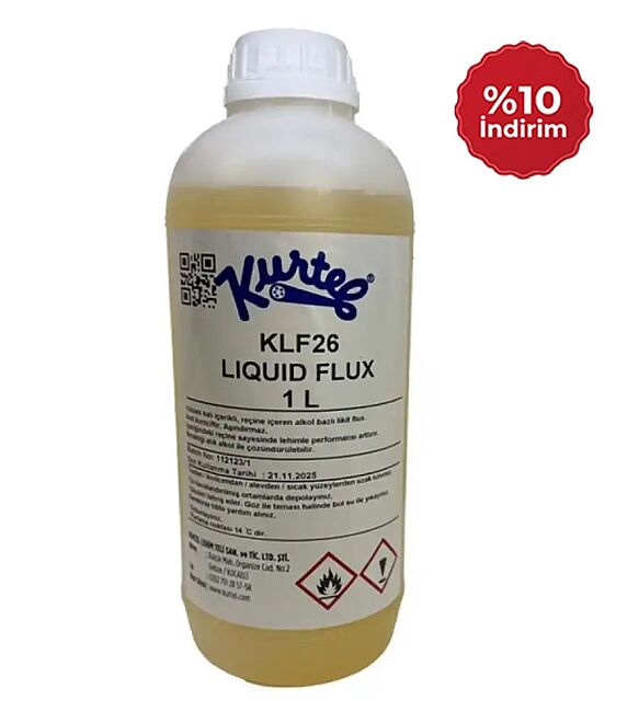 Kurtel KLF-26 Rosin Liquid Flux Soldering Solution 1 L - 1