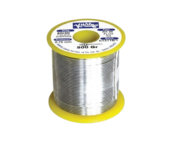 Kurtel Sn60/Pb40 Solder Wire (500 g Spool) 0.75 mm - 1