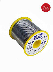 Kurtel Sn63/Pb37 Vitray Lehim Teli (Fluxsız) (500 gr. Makara) 2 mm - Kurtel