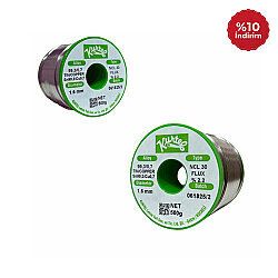Kurtel Sn99.3 / Cu 0,7 Kurşunsuz (NoClean) Lehim Teli (500 gr makara) 1,6 mm - Kurtel