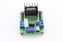 L298N Çift Motor Sürücü Kartı - Dual Motor Driver (Yeşil PCB) - 3