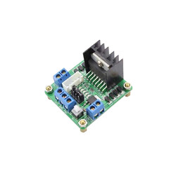L298N Çift Motor Sürücü Kartı - Dual Motor Driver (Yeşil PCB) - 2