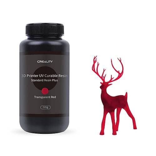 LCD Standart Reçine Plus 500g - Şeffaf Kırmızı - 1