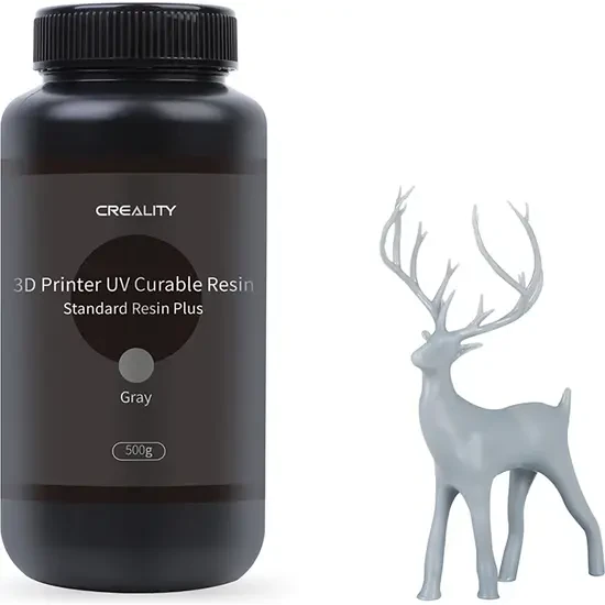 LCD Standard Resin Plus 500g - Gray - Creality 3D