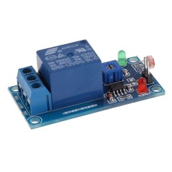 LDR Işık Sensörü Kontrollü Tekli Röle Kartı - 3
