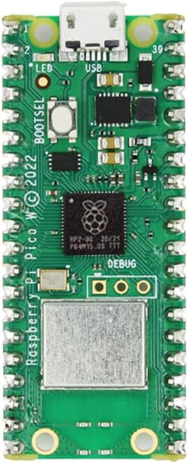 Lehimli Raspberry Pi Pico W - 4