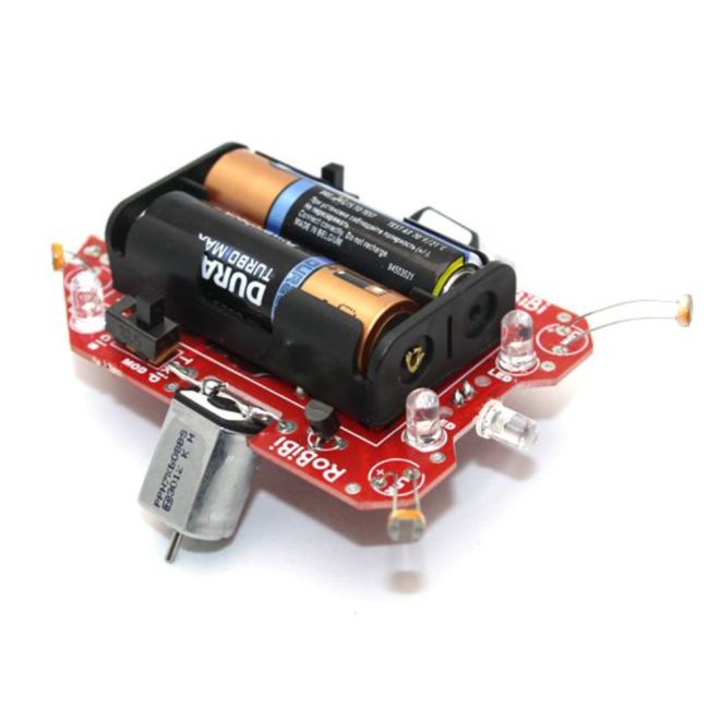 Light Follower Robot Kit - ROBIBI (Disassembled) - 1