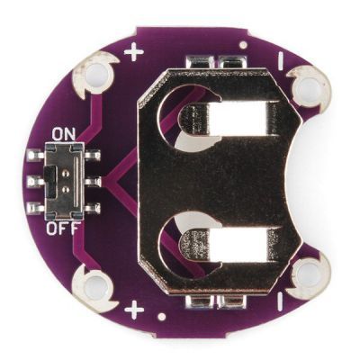 LilyPad Coin PCB - LilyPad CR2032 Batarya Yuvası - 2