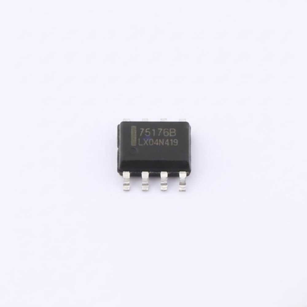 SN75176 SOP-8 RS-485 / RS-422 Yarı Çift Yönlü Transceiver Entegresi