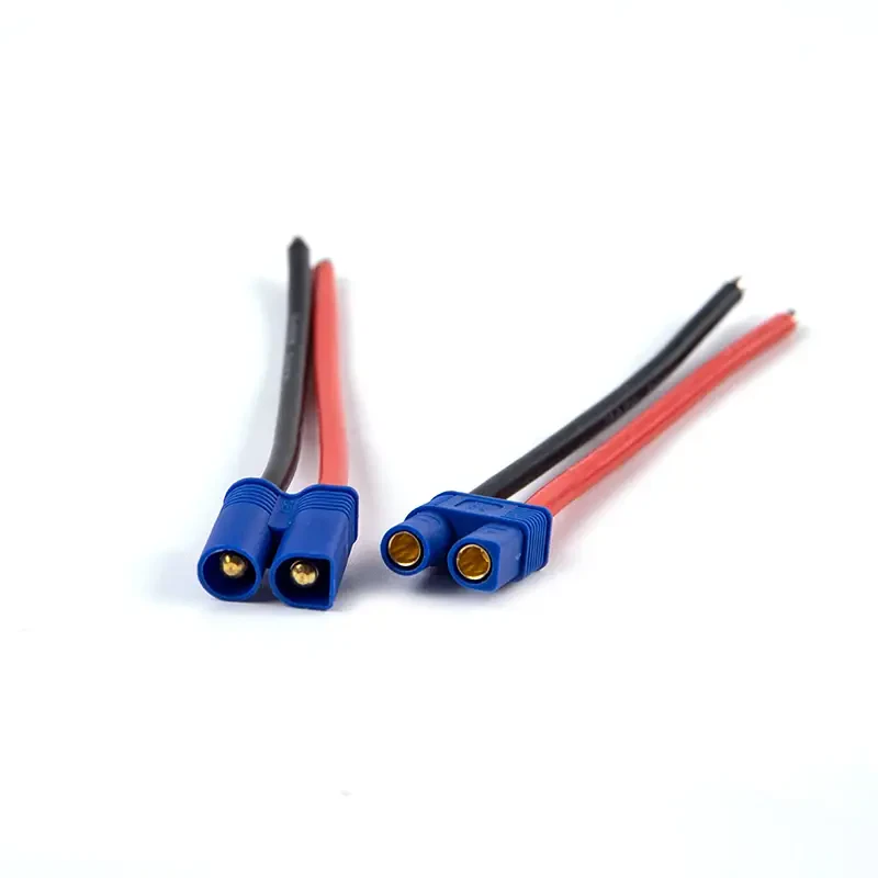 Lipo Battery iRobotistan EC3 Male Female Connector - 15cm 14AWG - Robotistan