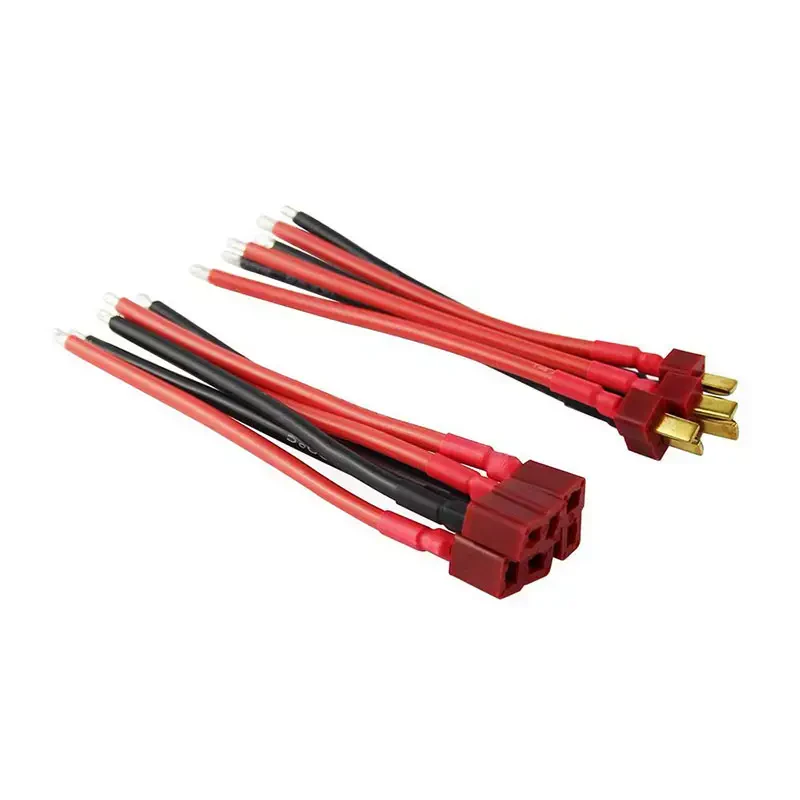 Lipo Battery iRobotistan T Plug Male Female Connector - 15cm 14AWG 