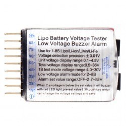 Lipo Voltage Tester ve Alarm Module - 2