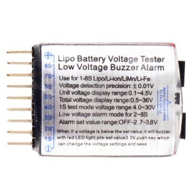 Lipo Voltage Tester ve Alarm Module - 2