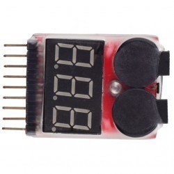 Lipo Voltage Tester ve Alarm Module - 3
