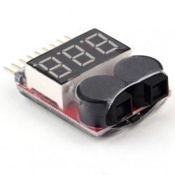 Lipo Voltage Tester ve Alarm Module - 6