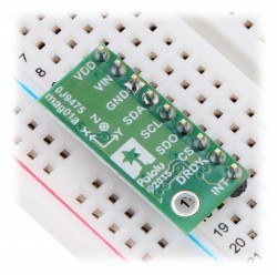 LIS3MDL 3-Axis Magnetometer Carrier with Voltage Regulator - PL2737 - 4