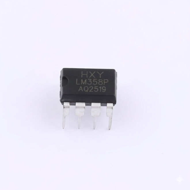 LM358P DIP8 Çift Yükselteç (OpAmp) Entegresi - 1