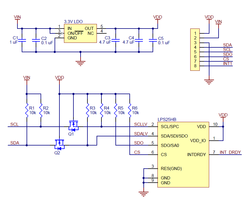 LPS25HB Pressure/Altitude Sensor - 6