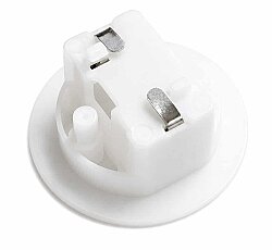 LR44 AG13 34mm Yuvarlak Kapaklı Pil Yuvası - 2