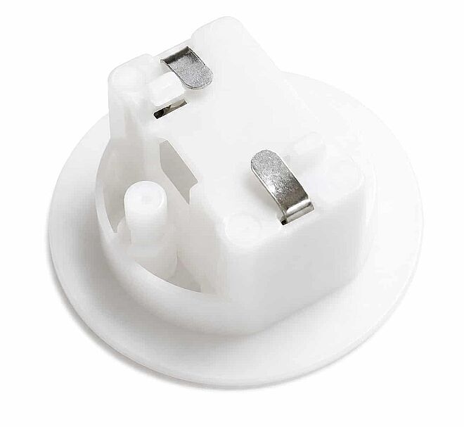 LR44 AG13 34mm Yuvarlak Kapaklı Pil Yuvası - 2