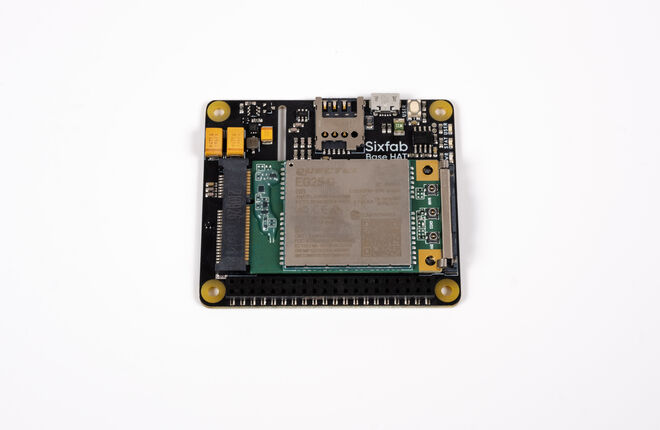 Raspberry Pi için Sixfab 4G - LTE Hücresel Modem Kiti - Quectel EG25-G - 3
