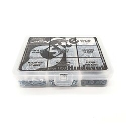 M3 YSB Screw Nut Washer Set, Median Pack 600 Pieces - 2
