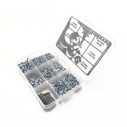 M3 YSB Screw Nut Washer Set, Median Pack 600 Pieces - 3
