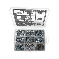 M3 YSB Screw Nut Washer Set, Median Pack 600 Pieces - 1